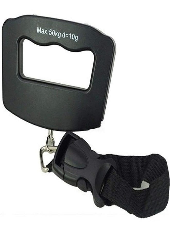 DRUMSTONE (Hot Summer Sale With 15 Years Warranty) Portable Luggage Scale 50Kg - Digital Hanging Scale with LCD Display for Accurate Travel Weight Measurement/Best Gifting Selling Product - Image 4